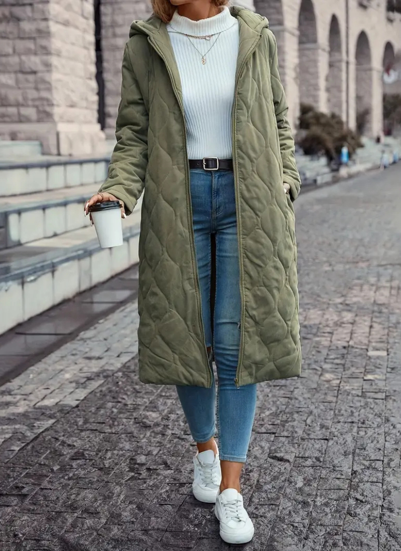 Margarita | Damen Steppjacke Lang | Daunenjacke Warme