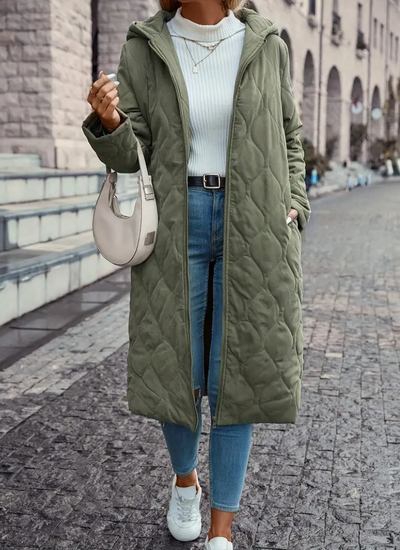 Margarita | Damen Steppjacke Lang | Daunenjacke Warme