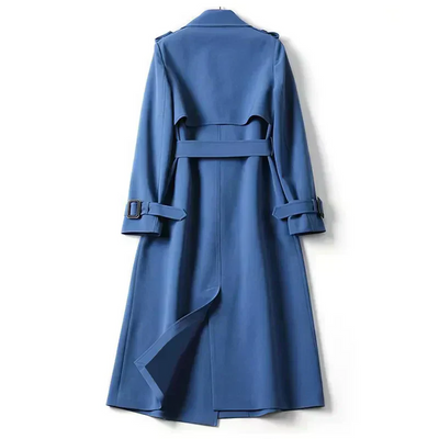 Vanessa | Damen Lange Trenchcoat | Mantel