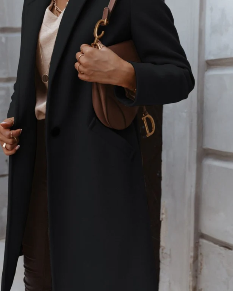 Amra | Damen Lange Trenchcoat | Winter