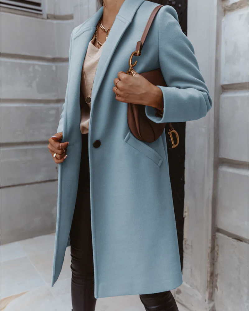 Amra | Damen Lange Trenchcoat | Winter