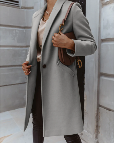 Amra | Damen Lange Trenchcoat | Winter