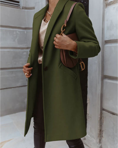 Amra | Damen Lange Trenchcoat | Winter