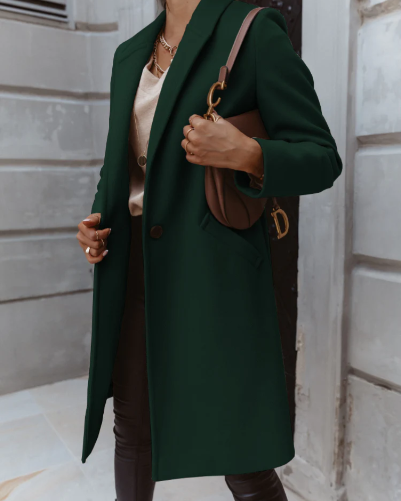 Amra | Damen Lange Trenchcoat | Winter