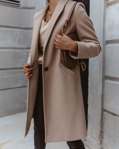 Amra | Damen Lange Trenchcoat | Winter