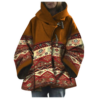 Oriana | Damen Lange Weste | Kapuze in Stil 5