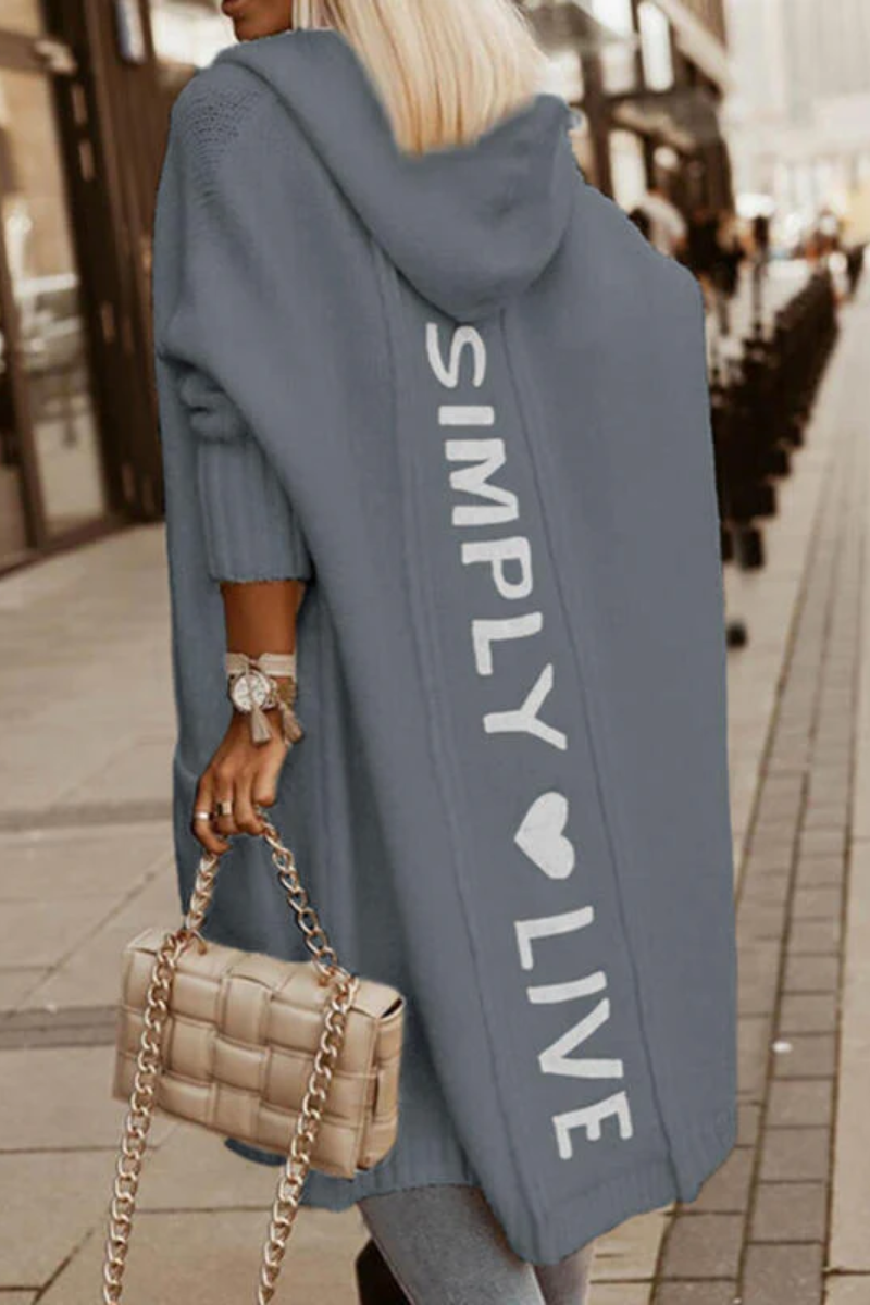 Lola | Damen Lange Weste | Cardigan