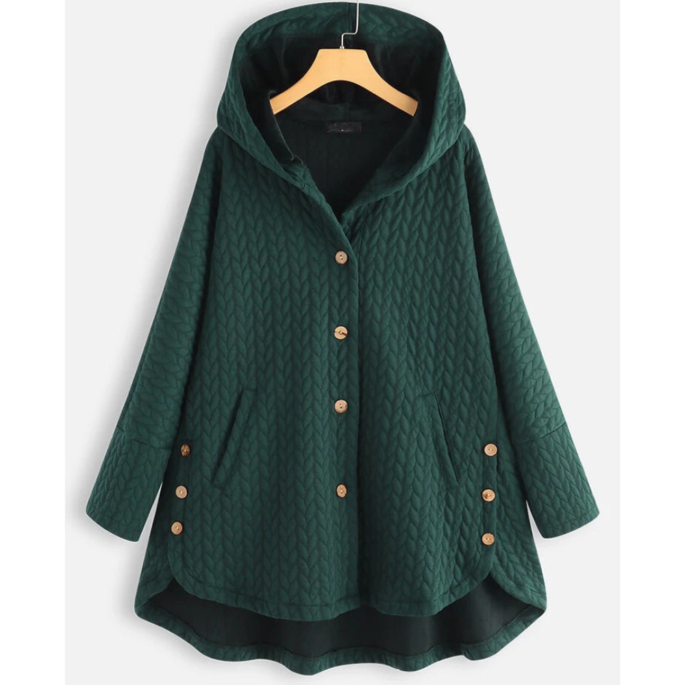 Charlize | Lange Weste Damen | Schwarze