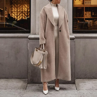 Lorita | Damen  Lange Weste | Schwarz in Khaki