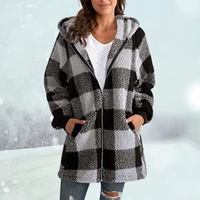 Lavinia | Damen Lange Weste | Schwarze in Grau