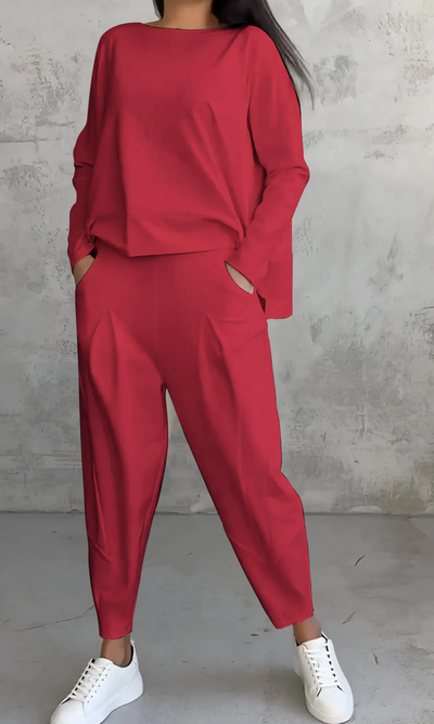 Thalia | Damen Elegant Zweiteiler | Komplete Outfit