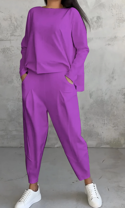 Thalia | Damen Elegant Zweiteiler | Komplete Outfit