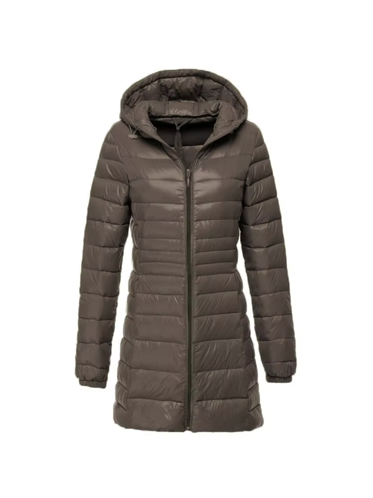 Phoebe| Leichte Daunenjacke Damen | Steppjacke Lang