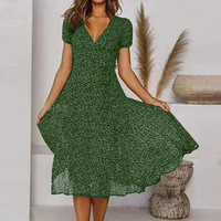 Diannielle | Leichte Sommerkleid | Midi in Grün