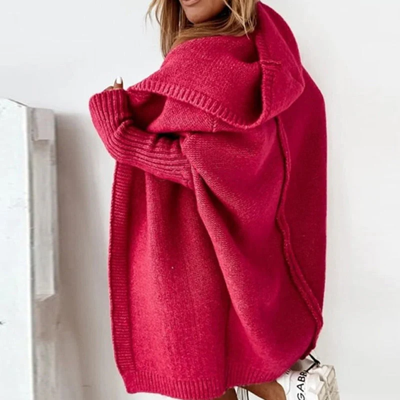 Seraphina | Damen Lange Strickweste | Winter