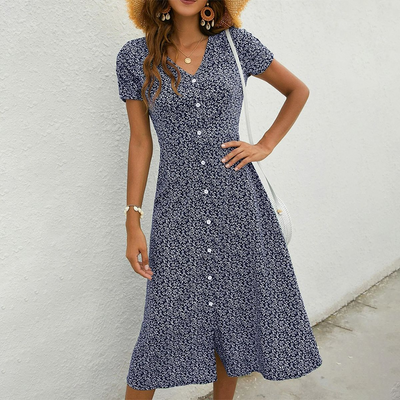 Maria | Luftiges Sommerkleid | Midi