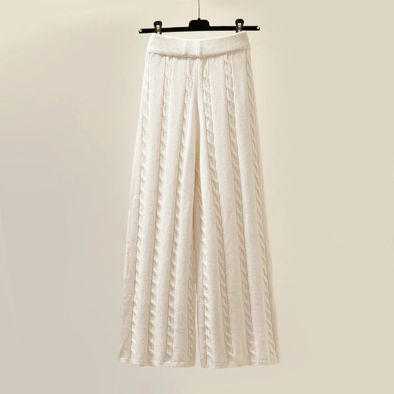 Damen luxuriöses 3-teiliges Pullover-Set | Winter