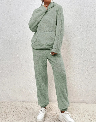 Cornelia | Damen Modern Hausanzuge | Zweiteiler Set