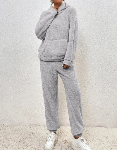 Cornelia | Damen Modern Hausanzuge | Zweiteiler Set