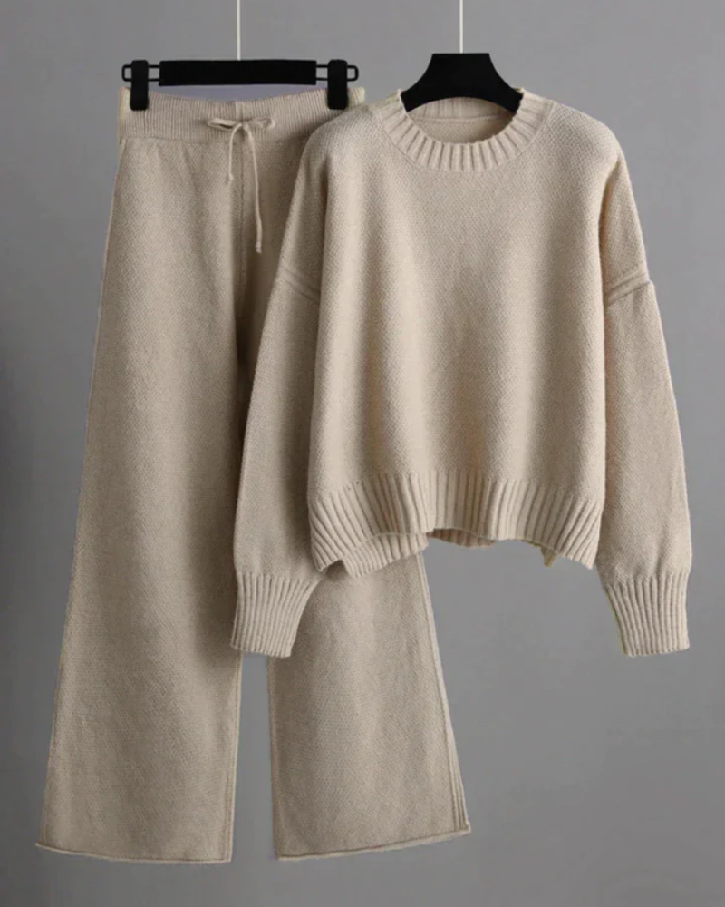 Gretel | Damen Modern Hausanzuge | Zweiteiler Set