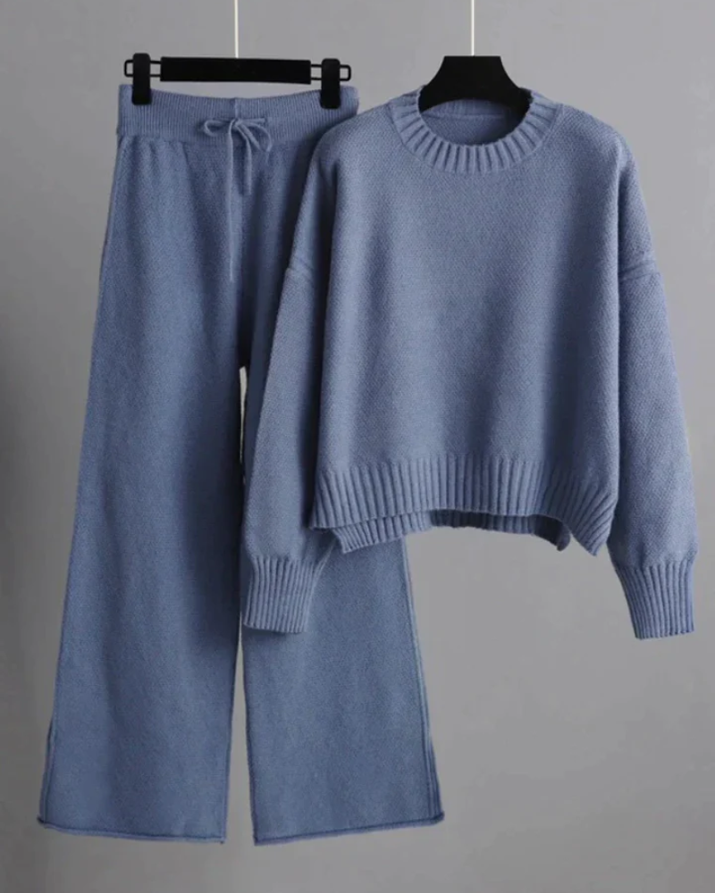 Gretel | Damen Modern Hausanzuge | Zweiteiler Set