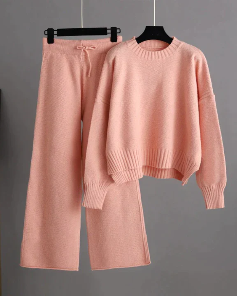 Gretel | Damen Modern Hausanzuge | Zweiteiler Set