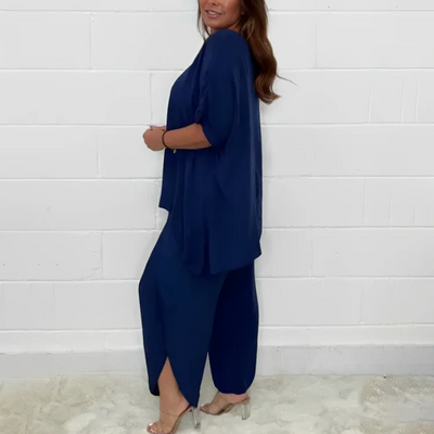 Nelda | Damen Sommer Zweiteiler | Komplette Outfit