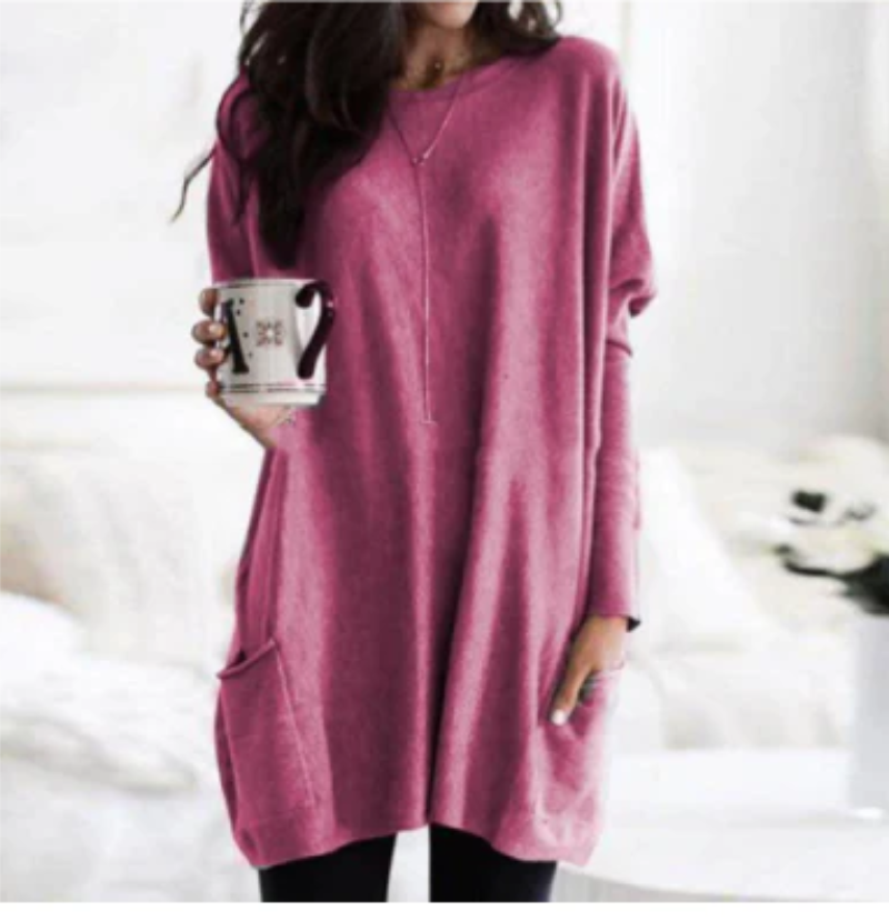 Kim | Damen Ausgefallene Strickpullover | Oversize