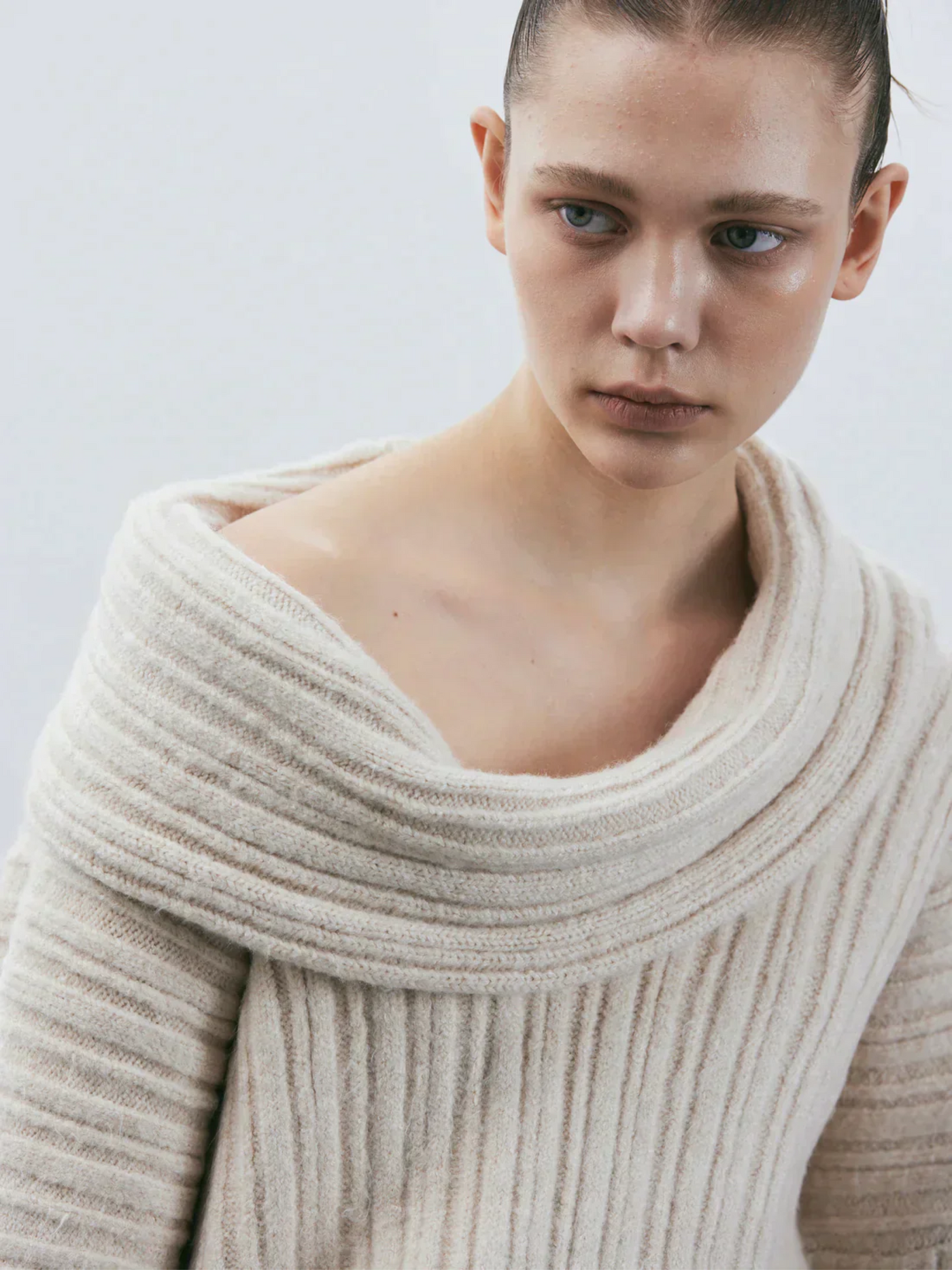 Monica | Damen Oversized Strickpullover | Sweater