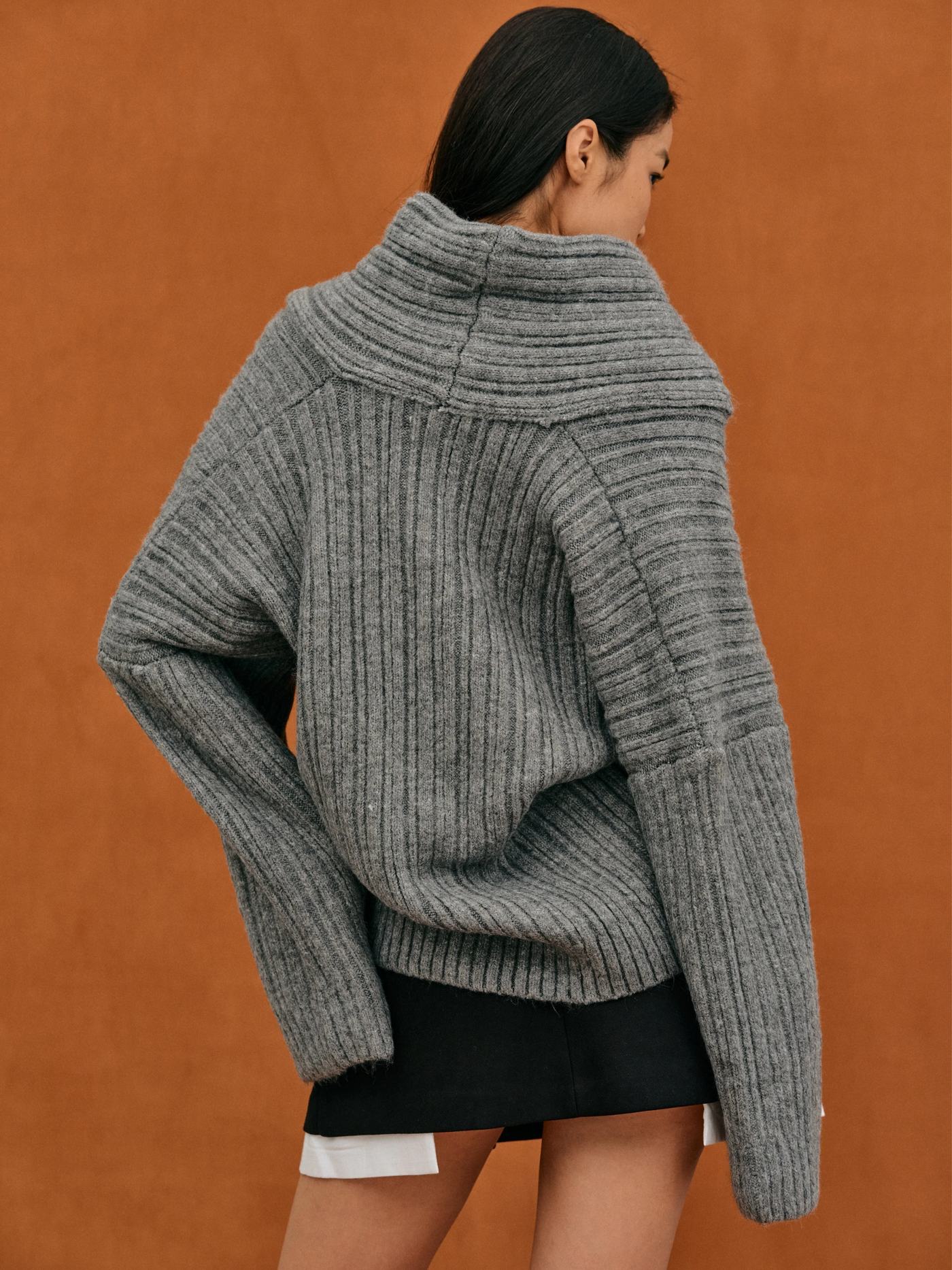 Monica | Damen Oversized Strickpullover | Sweater