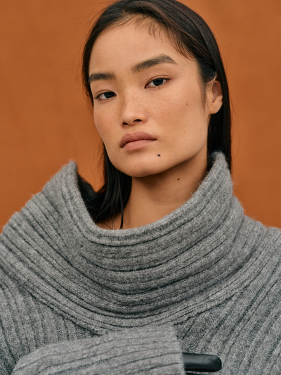Monica | Damen Oversized Strickpullover | Sweater