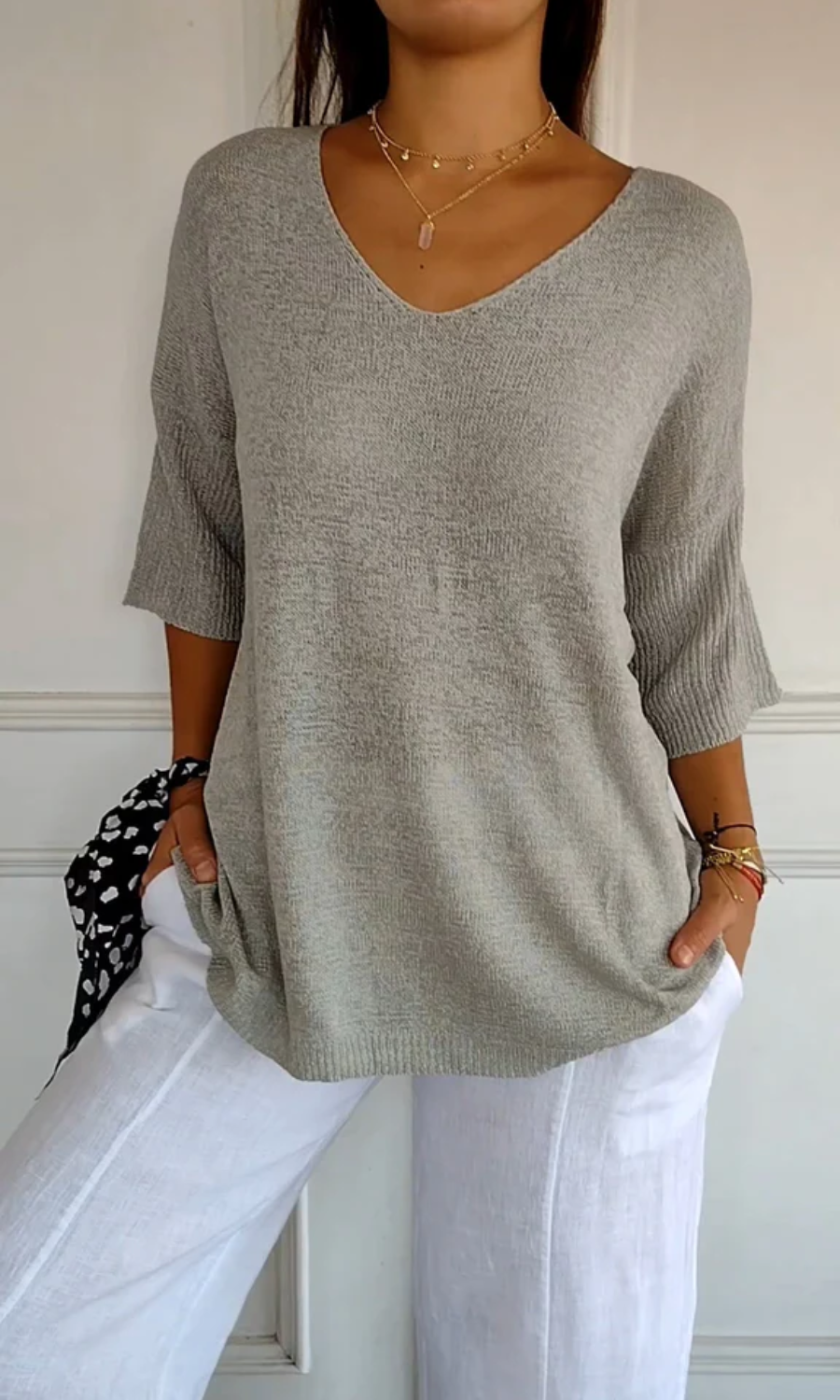 Carly | Damen Lange Hemd | Oversized