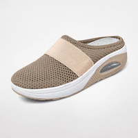 Walburga | Plateau Sandalen Damen | Sommer in Khaki