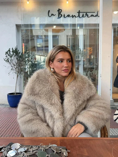 Damen Premium weicher Wintermantel | Warme