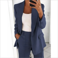 Stella | Damen Elegant Hosenanzug | Festlich in Dunkelblau