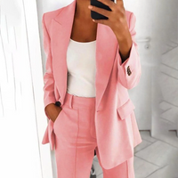 Stella | Damen Elegant Hosenanzug | Festlich in Rosa