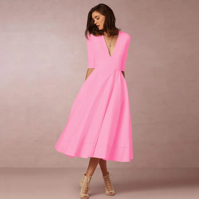 Damen schönes Vintage Prinzessinnenkleid | Midi