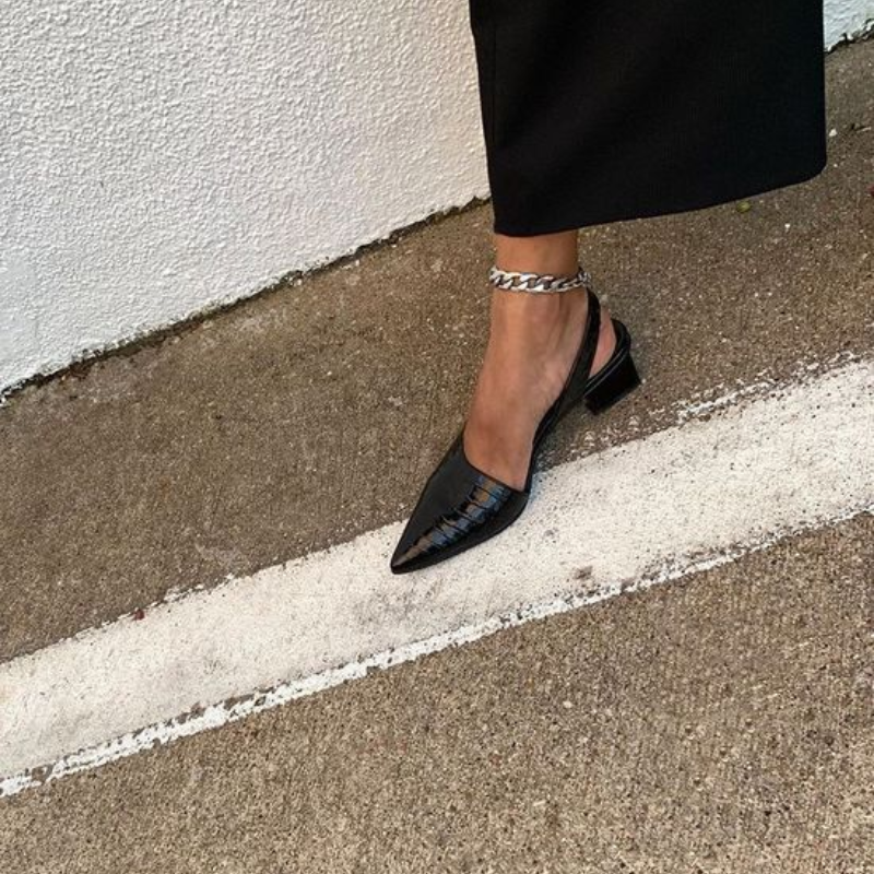 Azra | Damen Schwarz Absätze | Schuhe