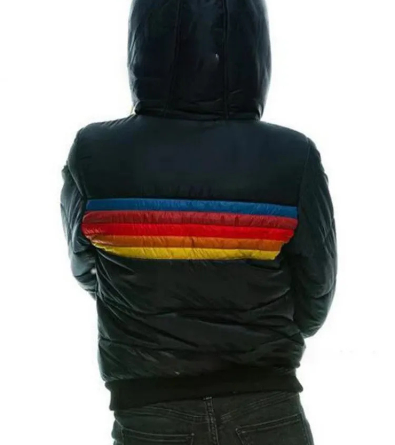 Rizza | Damen Kurz Daunenjacke | Steppjacke Kapuze