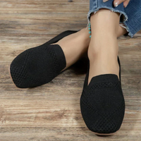 Norrie | Damen Schwarz Mokassins | Loafer Schuhe in Schwarz