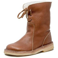 Alessana | Schneestiefel Damen Wasserdicht und Gefüttert in Braun