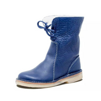 Alessana | Schneestiefel Damen Wasserdicht und Gefüttert in Blau