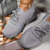 Carolina | Damen Schwarz Sneaker | Turnschuhe in Grau