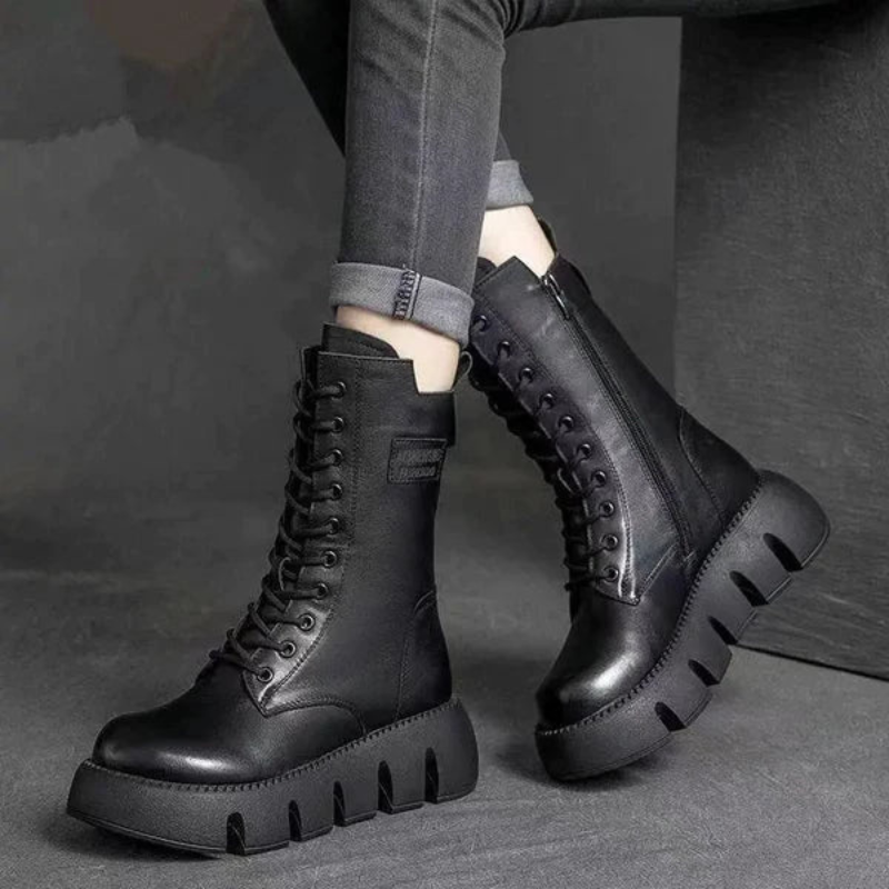 Aurora | Damen Elegant Stiefel | Schwarze