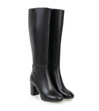 Berdina | Damen Schwarz Stiefel | Elegant in Schwarz