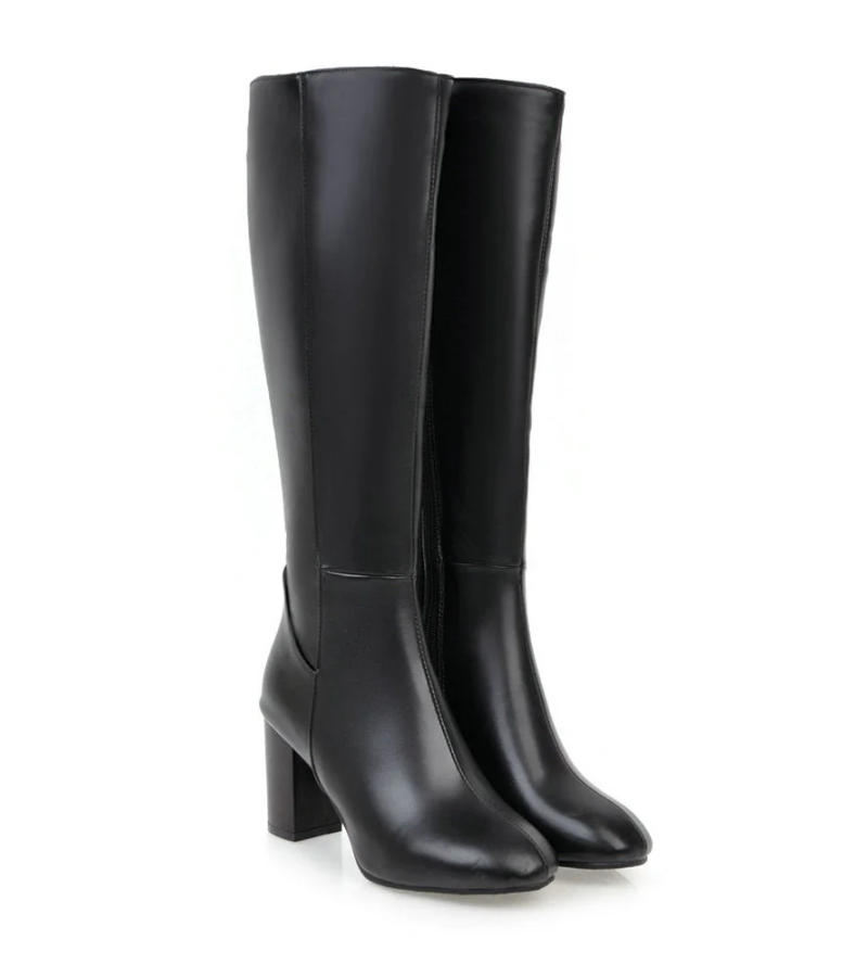 Berdina | Damen Schwarz Stiefel | Elegant
