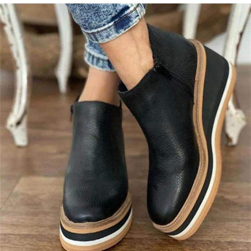 Berdine | Damen Schwarz Stiefeletten | Boots