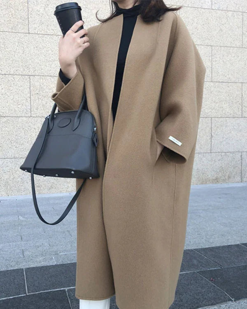 Aubrey | Trenchcoat Damen | Lange Jacke