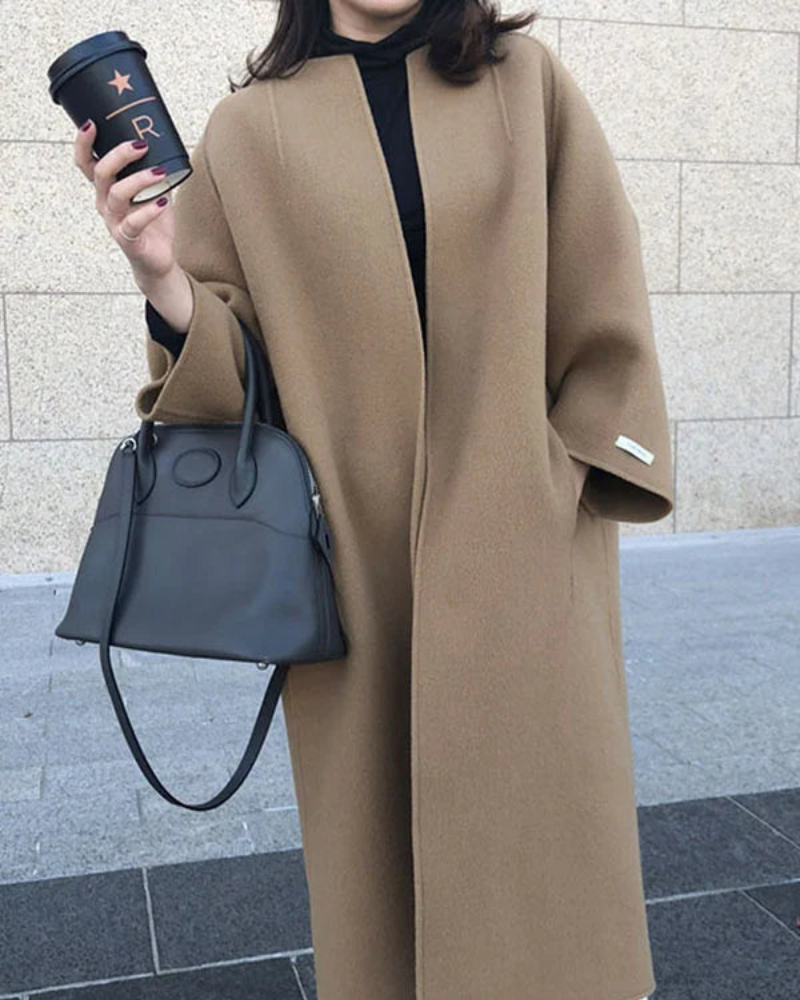 Aubrey | Trenchcoat Damen | Lange Jacke