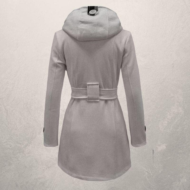 Alary | Damen Schwarz Trenchcoat | Wintermantel